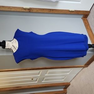 Vince Camuto Blue Sheath Dress, size 12
